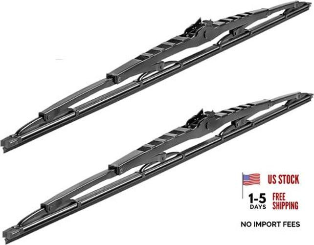 32 Inch Wiper Blade RV Pair or Motorhome rv windshield wipers 9mm 12mm J Hook