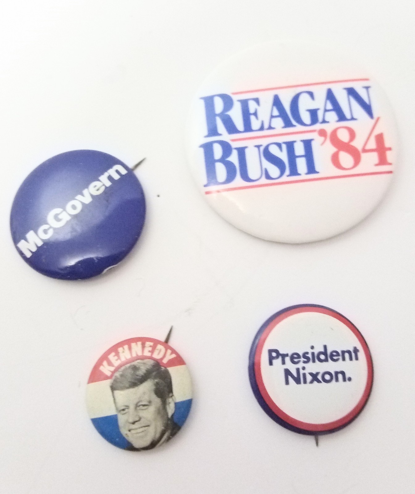 Vintage Political Booster Buttons