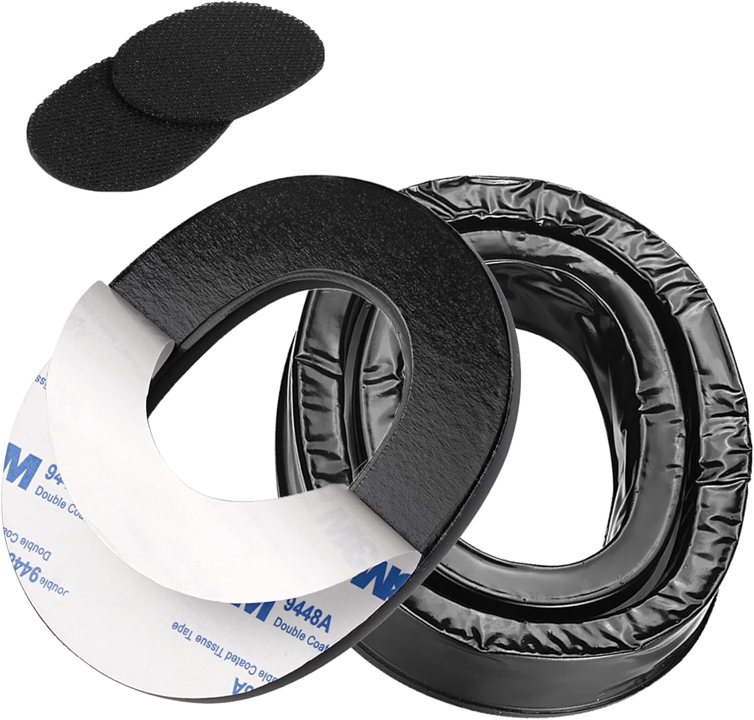 Gel Ear Pads Compatible with Peltor Sport Rangeguard TAC100 300 500 Earmuffs, Co