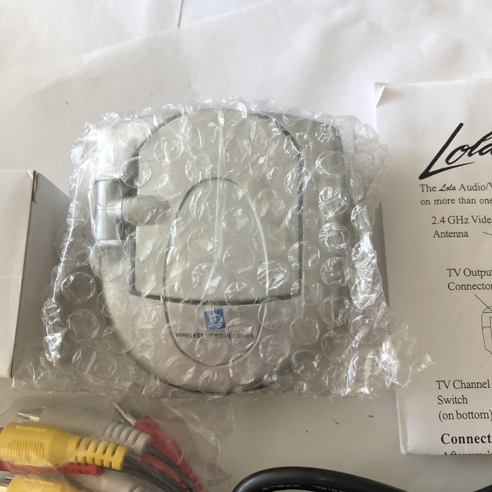 X-10 Video Receiver VR36A “Lola” With Audio @E
