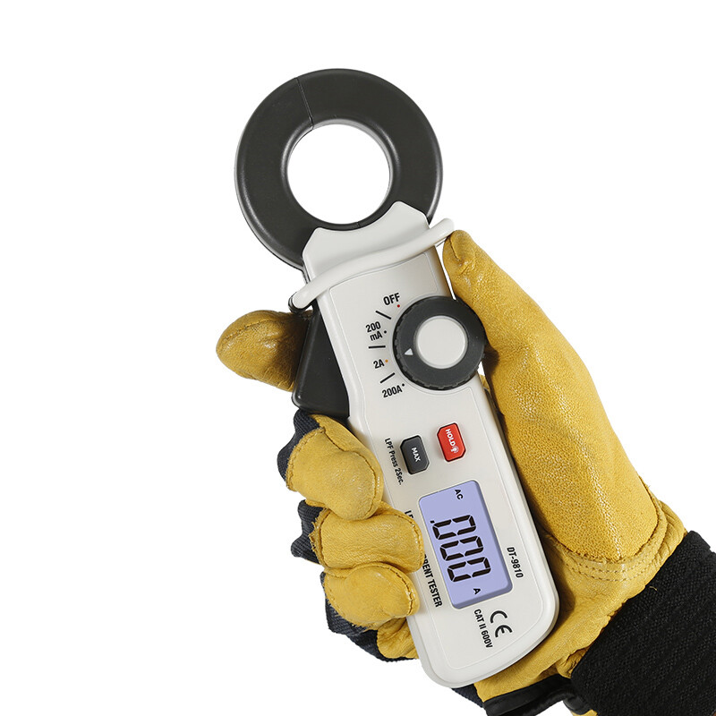 CEM DT-9810 Mini AC Leakage Current Tester 100μA High Resolution 2000 Counts
