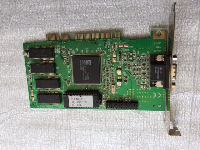 ATI Technologies VIDPCI010AAWW, ATI 2MB PCI Video Card, P/N/ 1023210620 506614