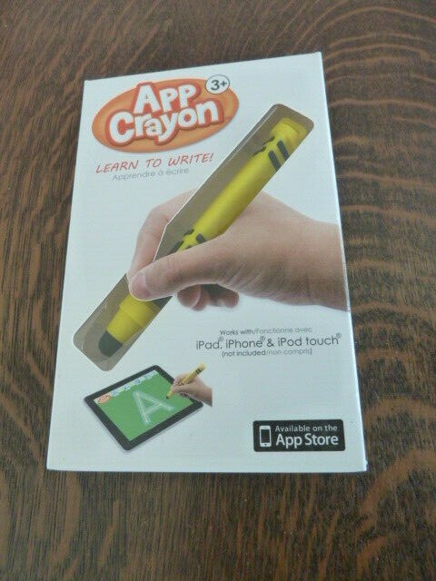 Dano App Crayon Stylus Iphone Ipad Touch Pencil Pen Yellow Drawing Kids New