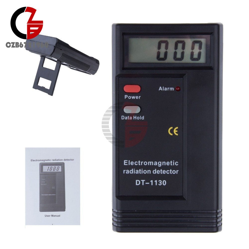 DT-1130 Digital Electromagnetic Radiation Tester Detector Sound Alarm EMF Meter