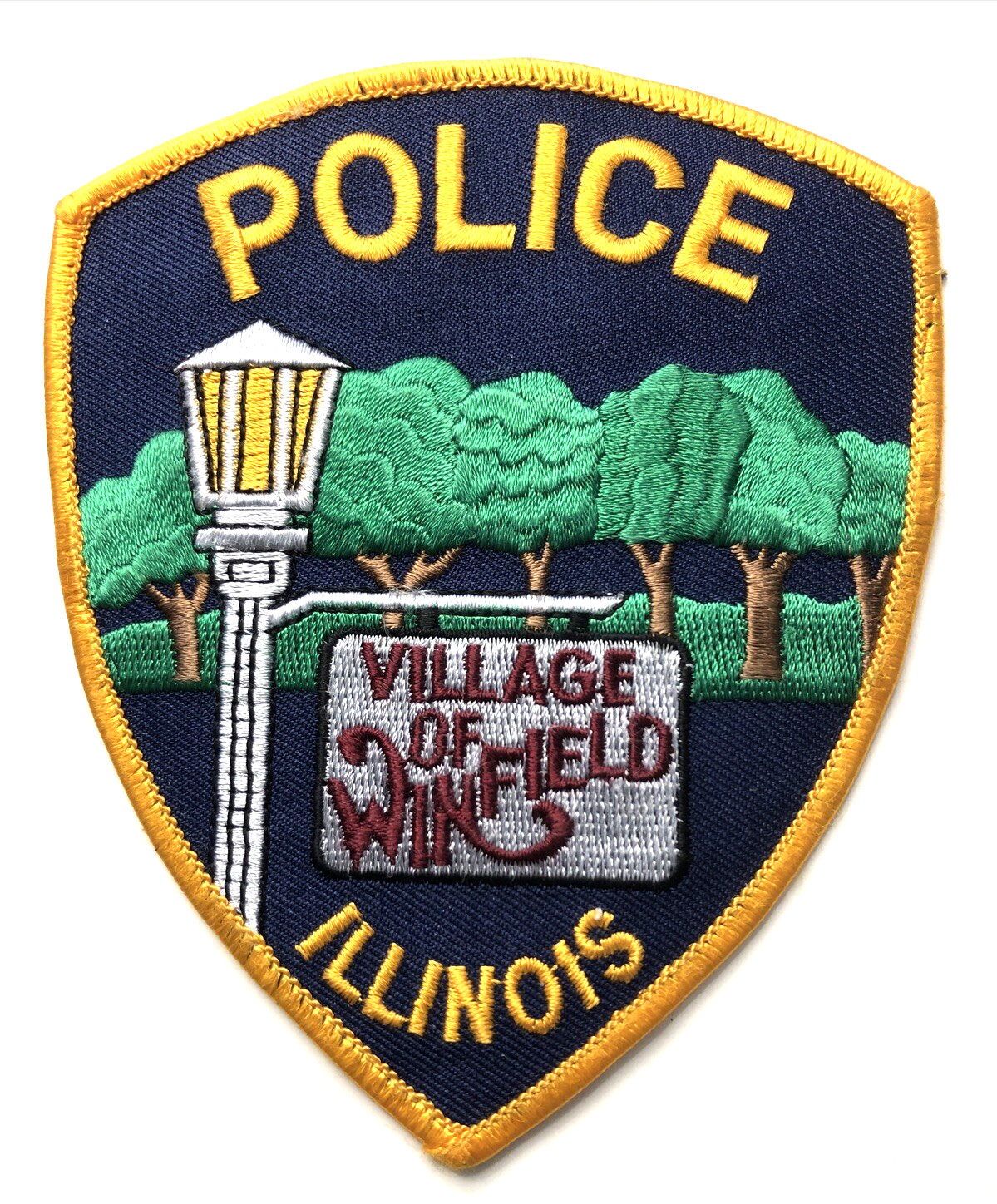 Village of Winfield Illinois Police Dept Patch 5