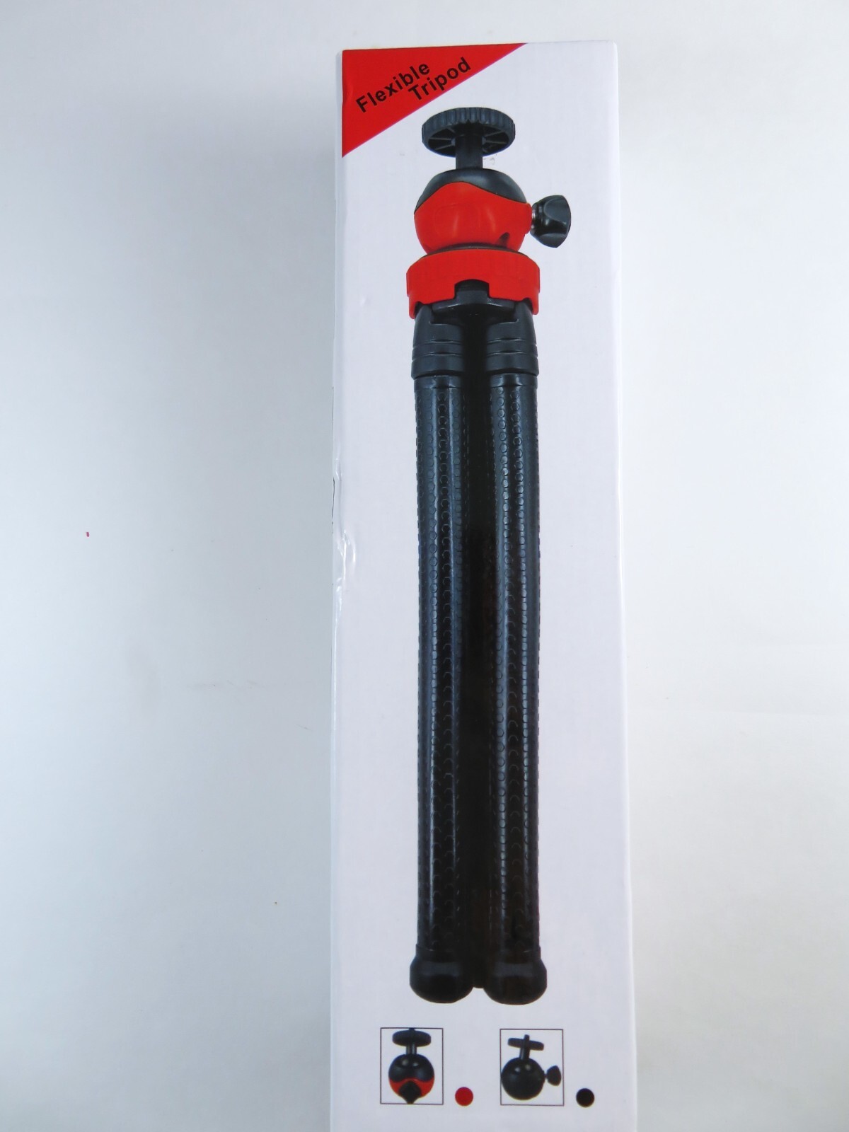 Octopus Flexible Tripod For Cell Phone Or Camera Ball Mount 12 Inch New