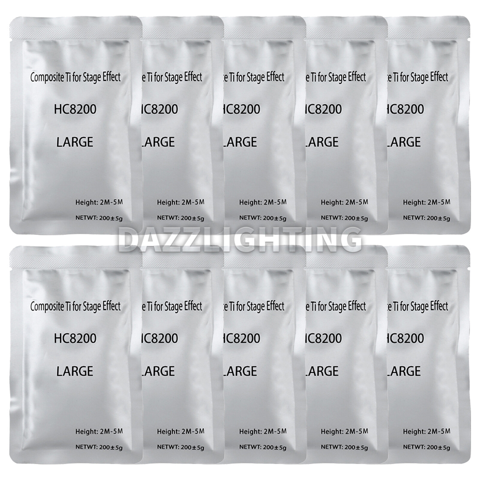 20Bag x 200g Large Medium Effect 3-5M Cold Spark Machine Material In/Outdoor