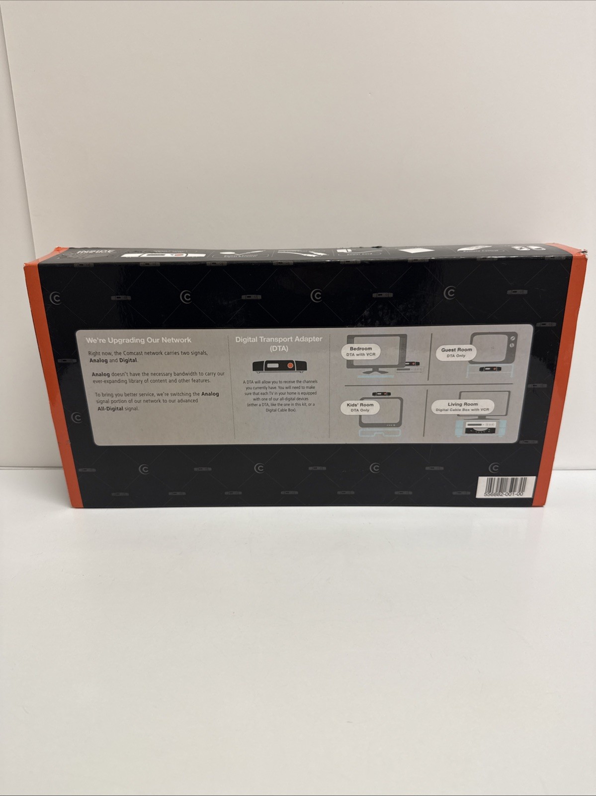Comcast DCI105COM1 Digital Transport Adapter Self-Installation Kit Sealed Inside