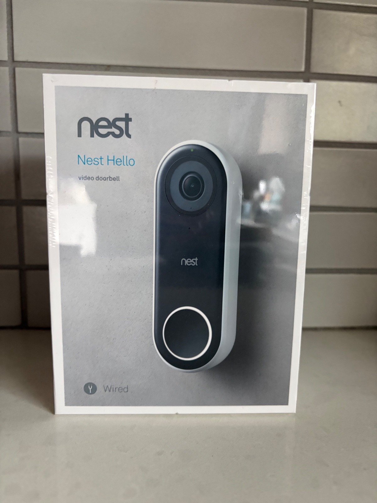 *NEW* *SEALED* Google Nest Hello Video Door Bell Wired - 1st Generation