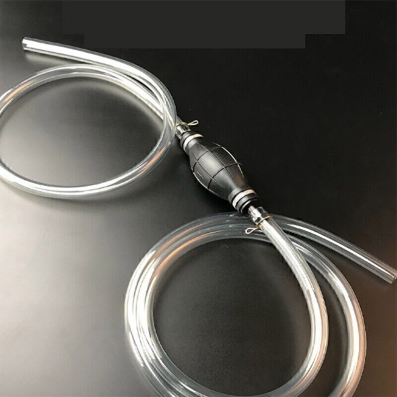 Siphon Pump Petrol Diesel Fuel Gas Water Remover Transfer Syphon Tube Pipe
