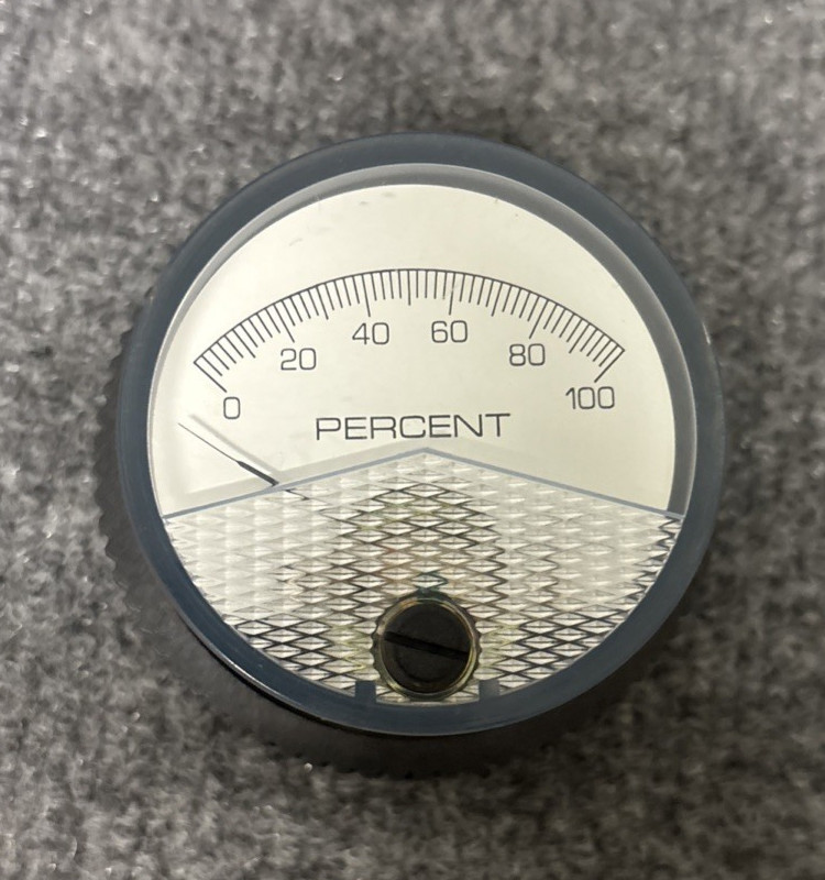 Rosemount 01151-0687-0003 Analog Display  0-100 Percent New Other