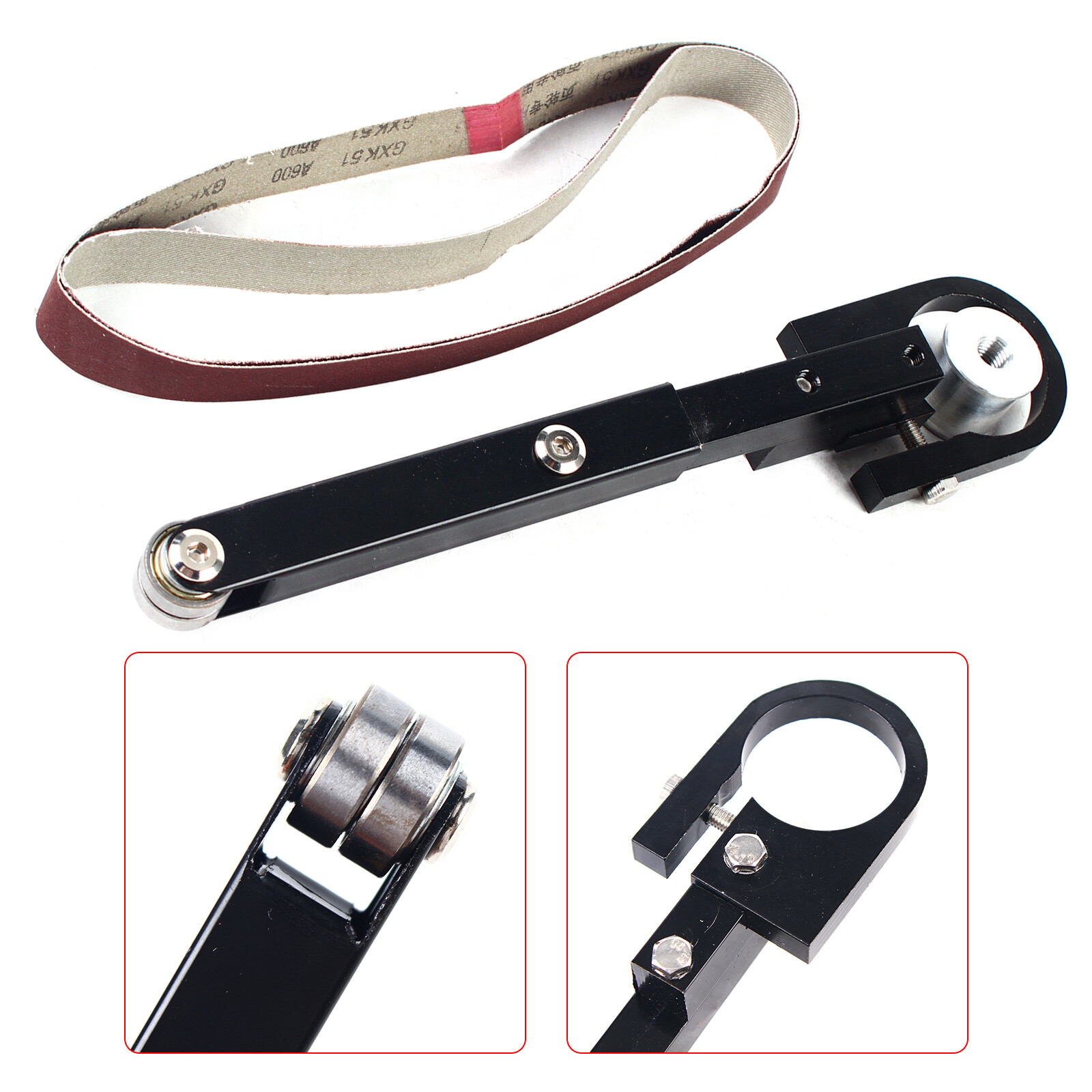100 Alumina Angle Grinder Modified Belt Machine Bracket Belt Sander Attachment