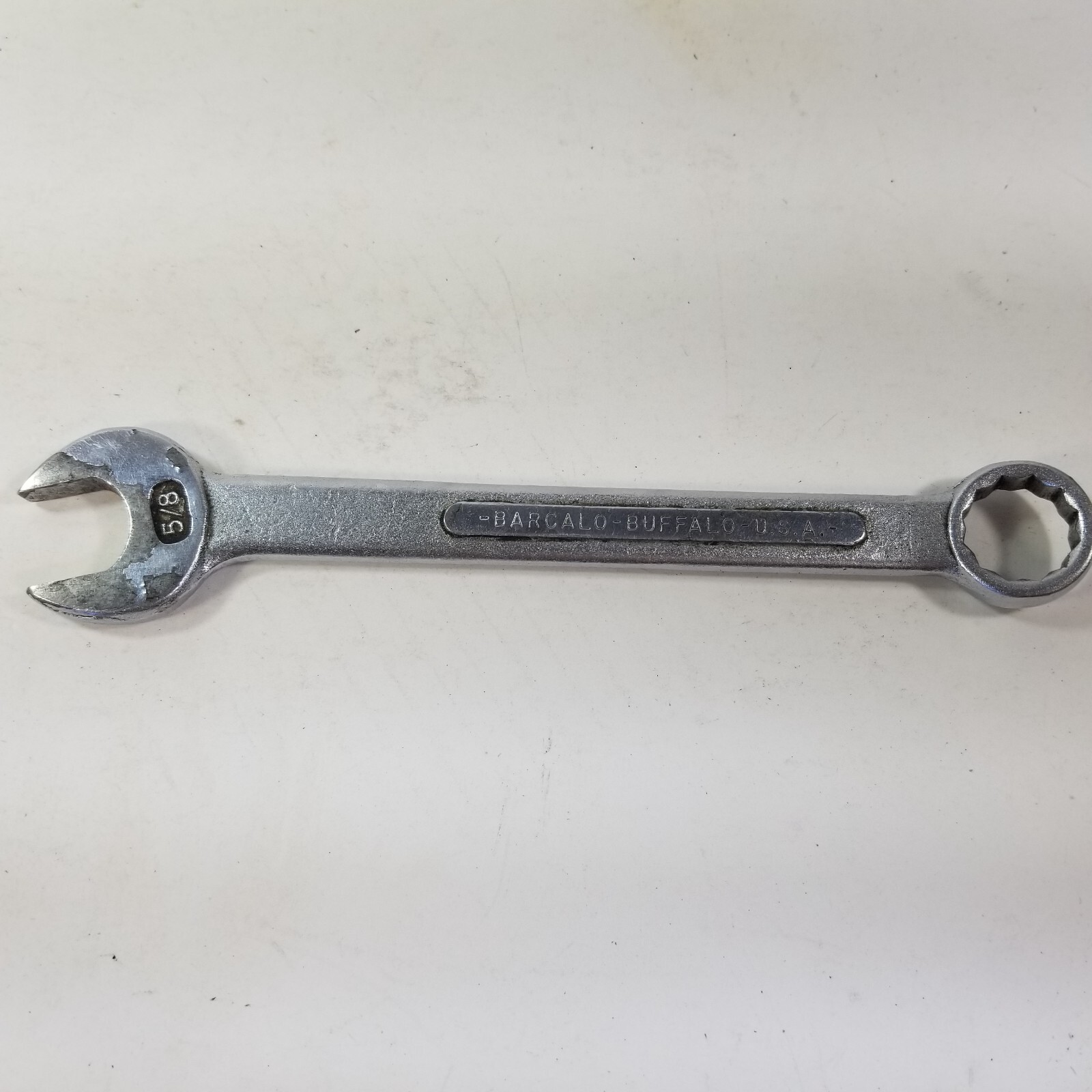 Vintage Barcalo Buffalo Barcaloy 5/8" 12 Point Combination 7" Wrench