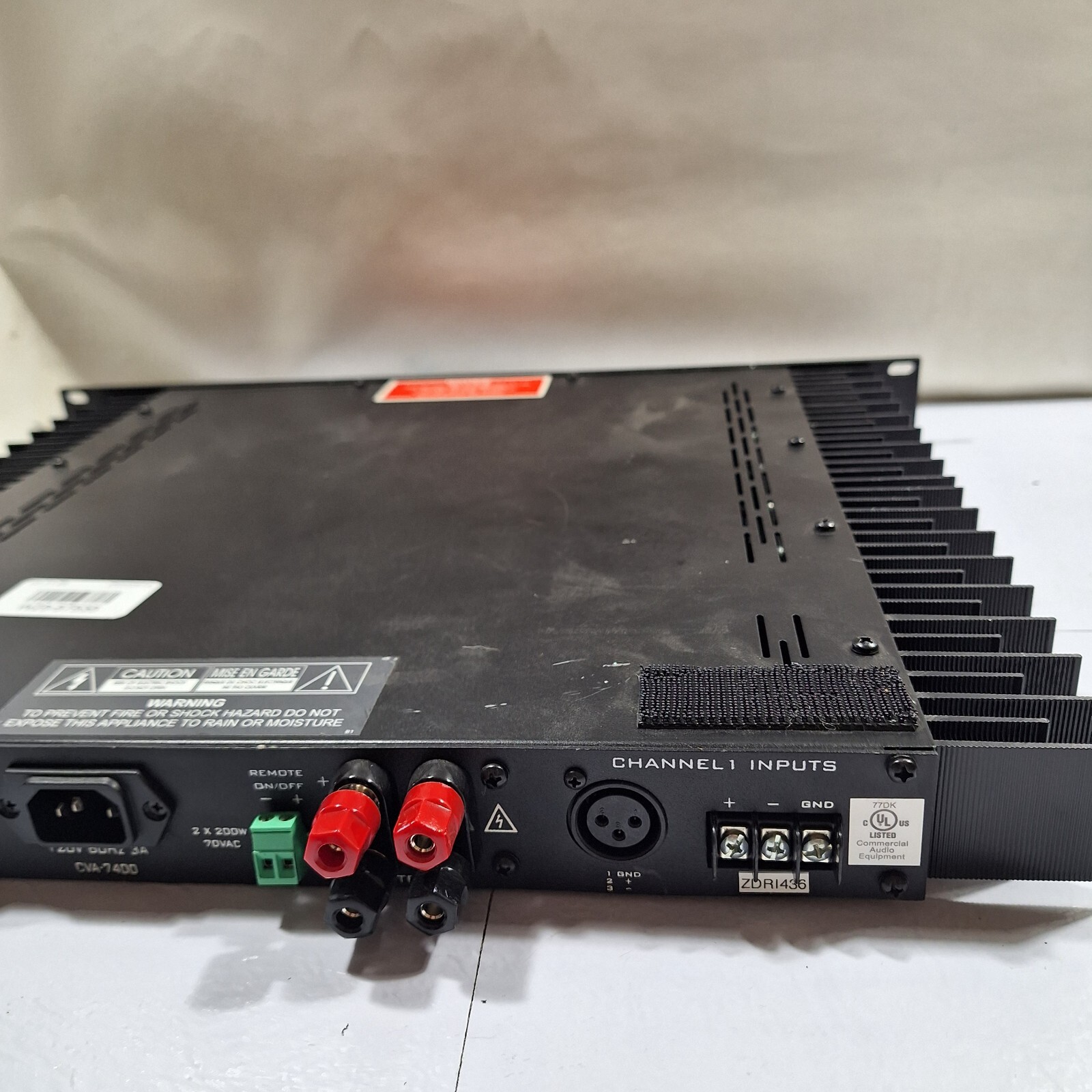 Stewart Audio CVA 7400 Amplifier