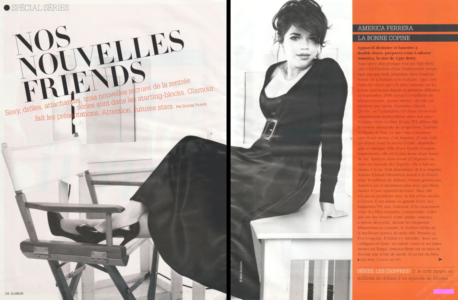 High Heels Magazine Print Ad Women Fashion Long Legs shoes 2007-2pg