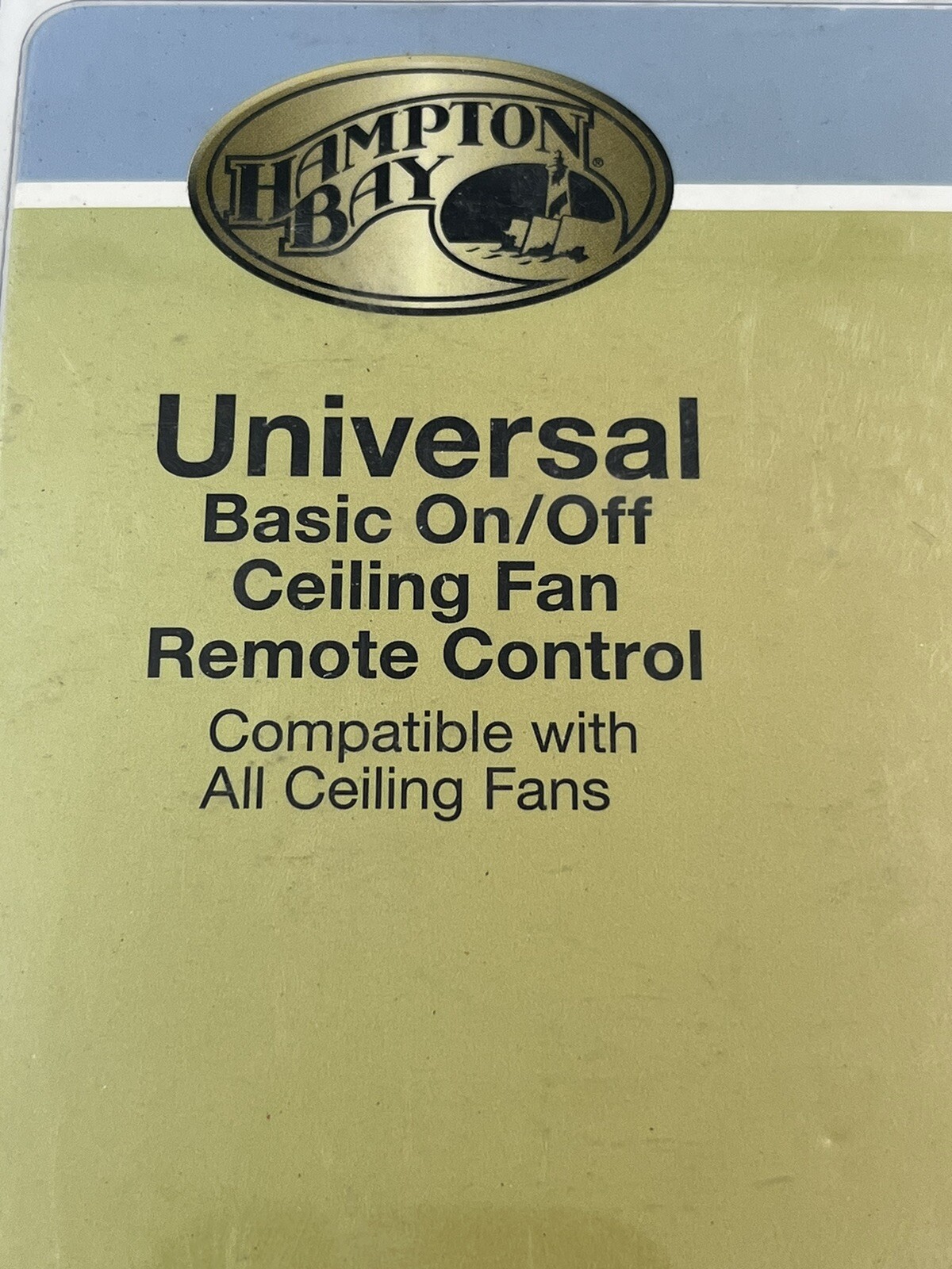 New Hampton Bay Universal Basic On / Off Ceiling Fan Remote Control 1001309454