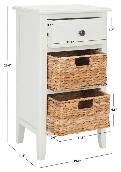 Safavieh Everly Drawer Side Table, Reduced Price 2172719207 AMH5743B