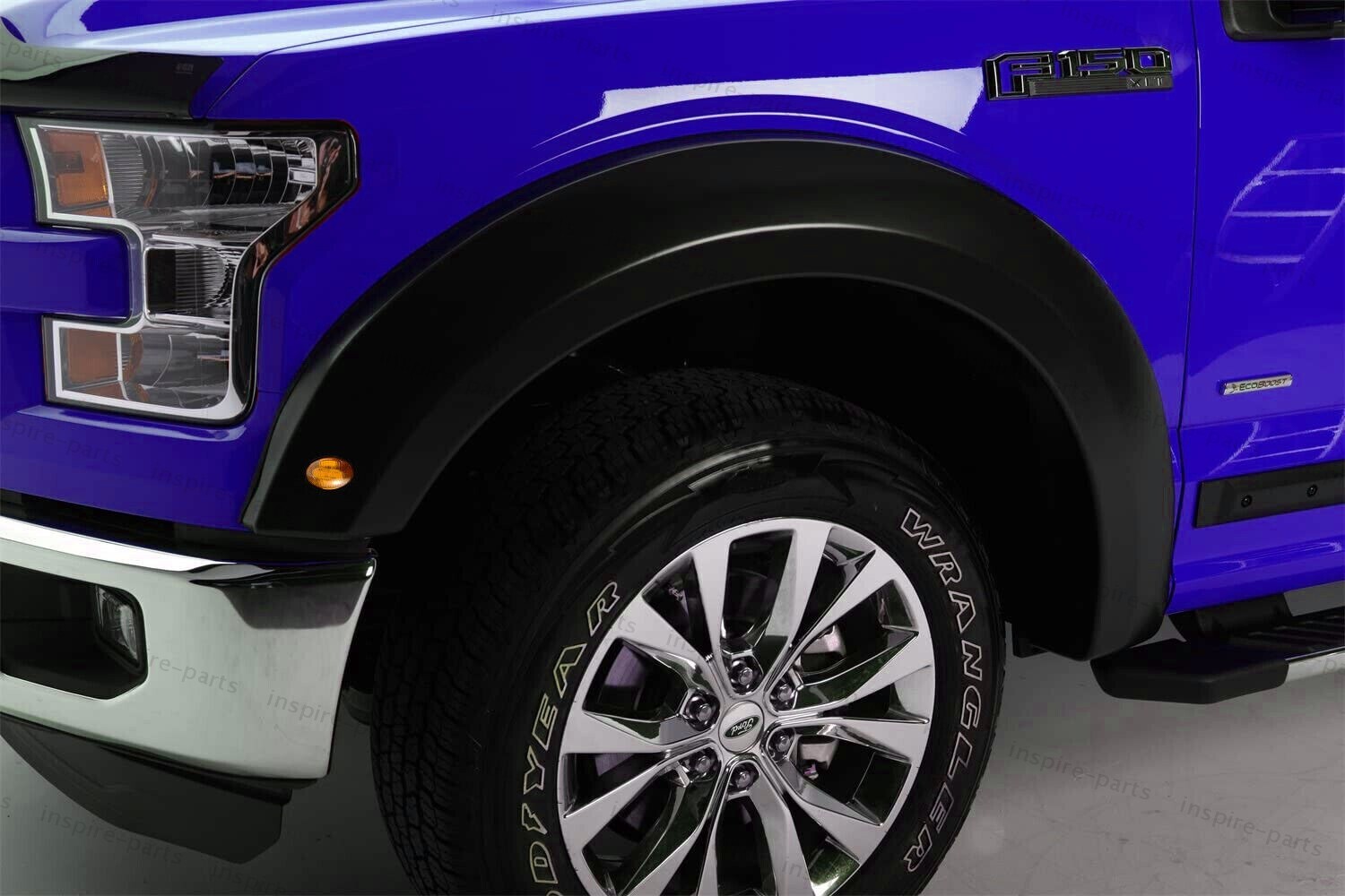 4 PCS Raptor Sport Style Fender Flares Fits For 15-17 Ford F150 Styleside