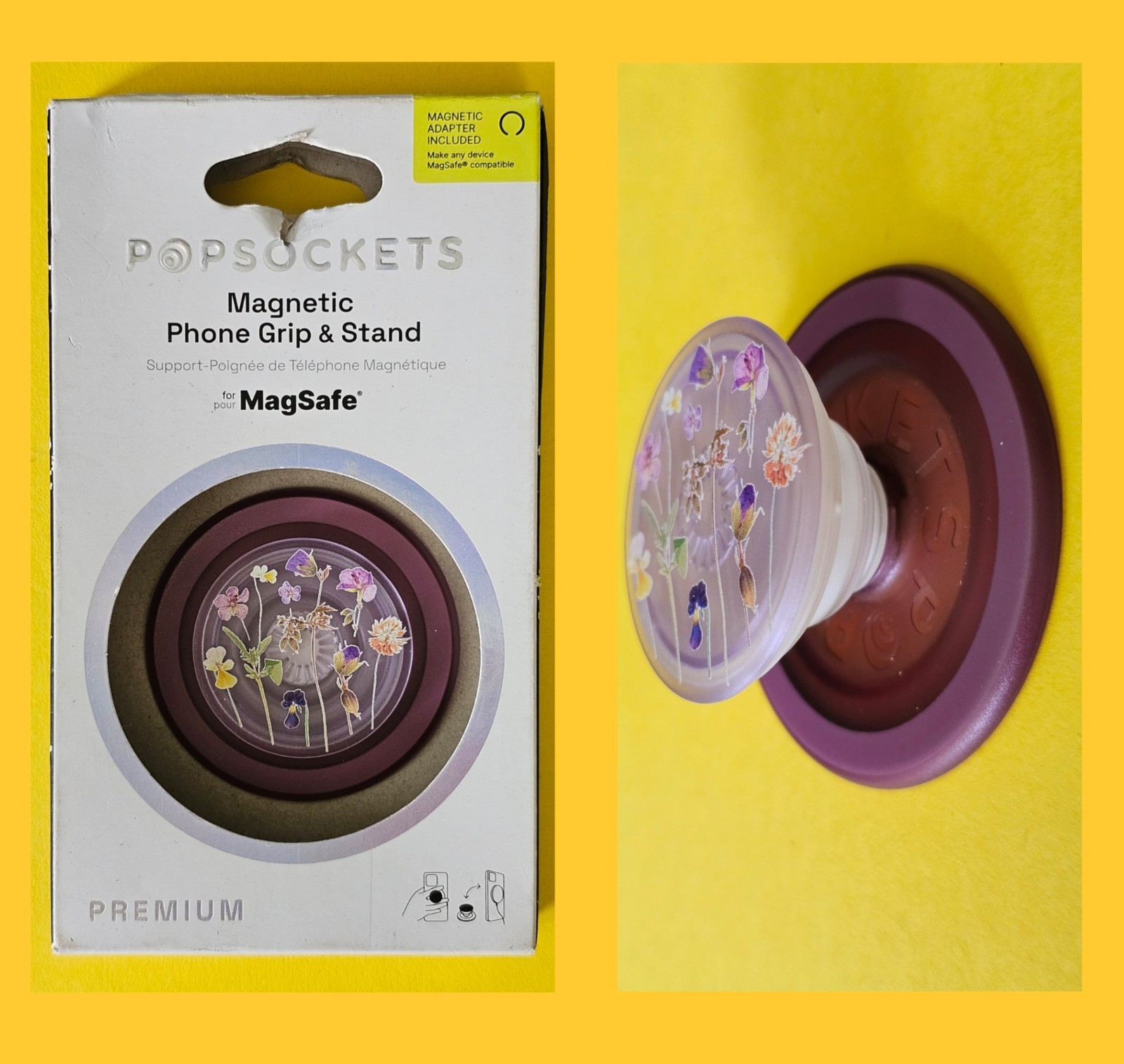 PopSockets Magnetic MagSafe Phone Grip & Stand for iPhone