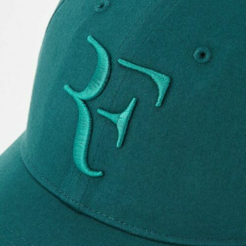 NEW 2020 Roger Federer RF UNIQLO Hat Cap Limited Ed Tennis DARK GREEN IN STOCK