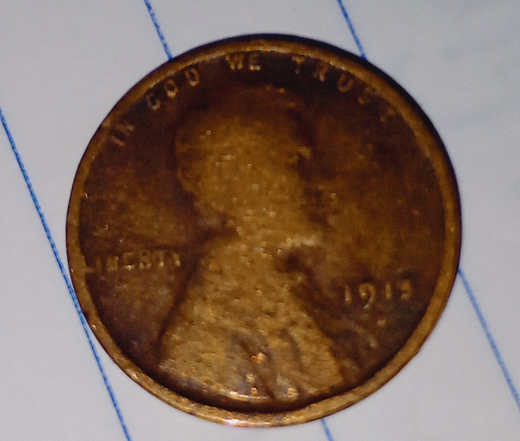 1915 D wheat penny Lincoln Cent