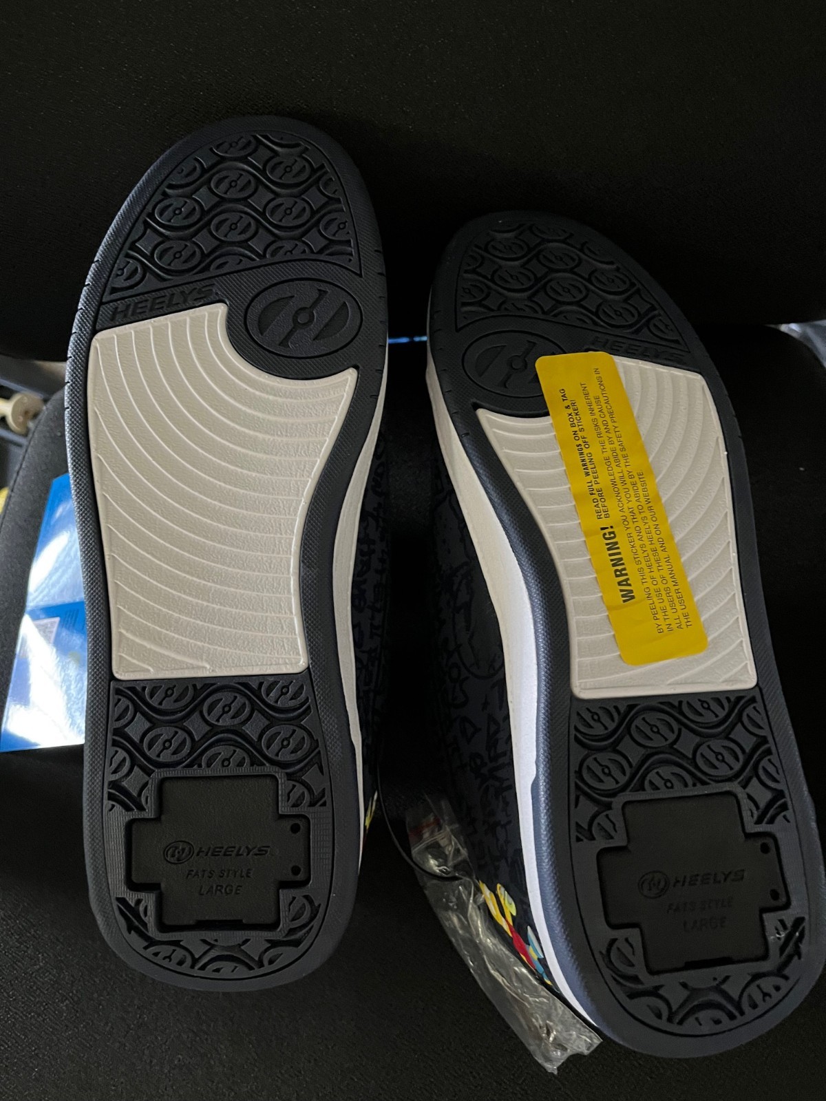 Heelys x The Simpsons Bart Eat My Shorts Blue Skate Shoes Key + Wheels Size 12