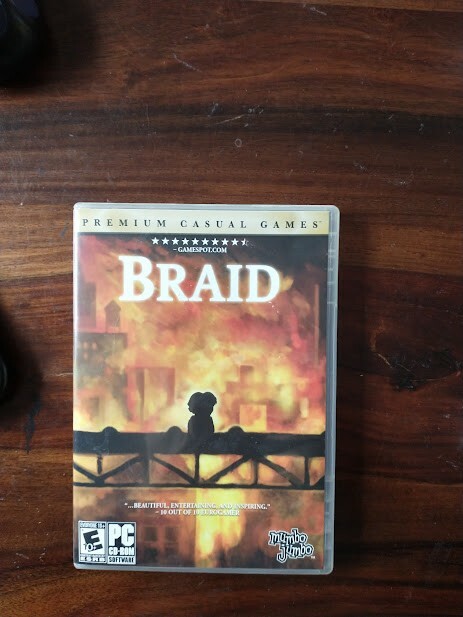 Braid - PC Windows 7/Vista/XP 2008 Free Shipping 60 puzzles to solve!