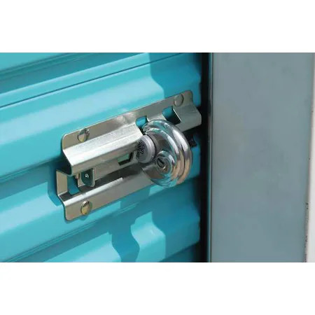Ranger Lock Rgds-00 Padlock Guard, 3/4 In, Aluminum, Black