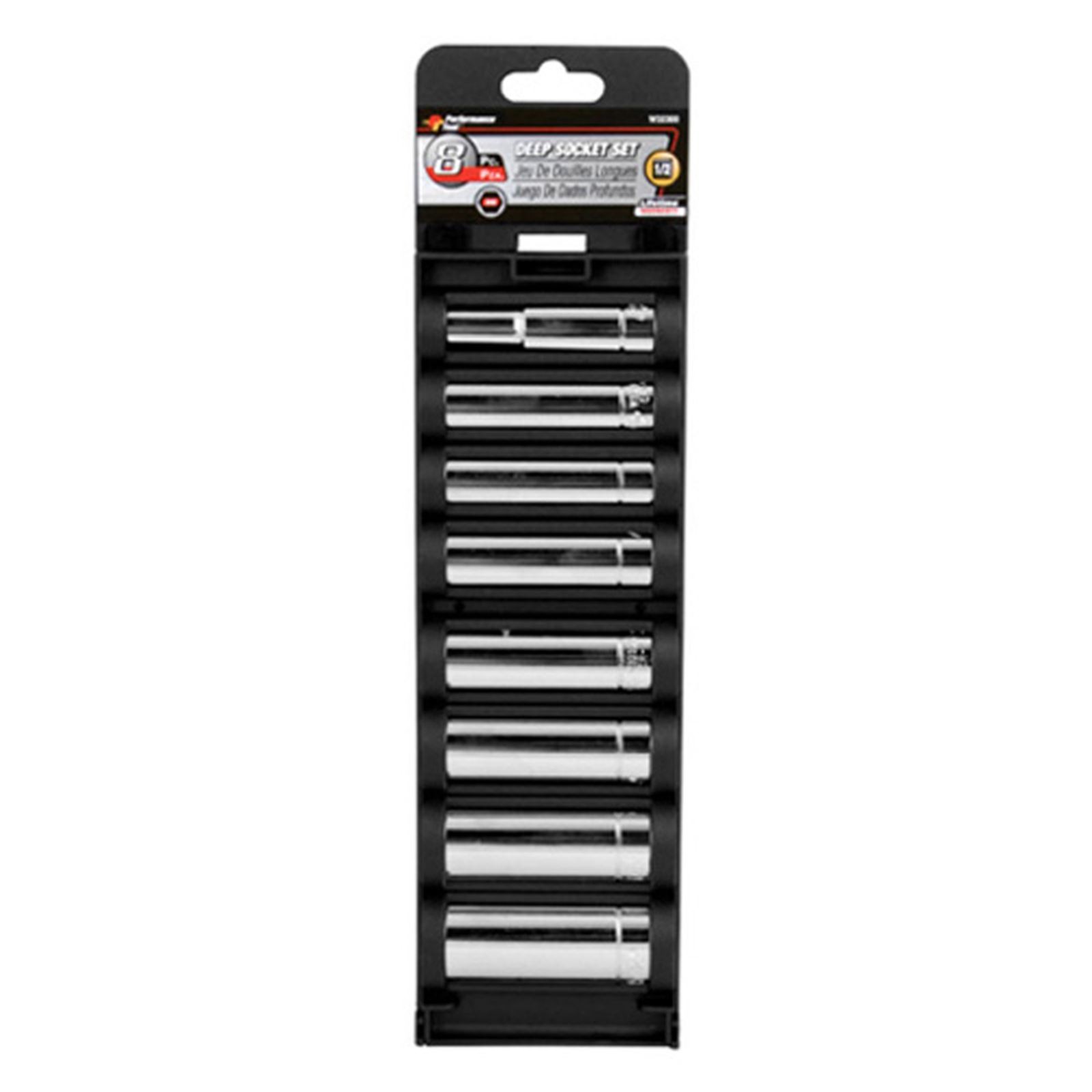 Performance Tool 1/2" DR SAE DW Socket Set - 8-Piece W32300