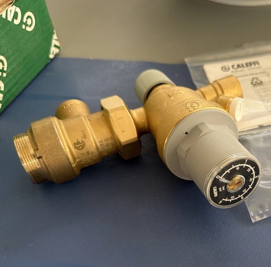 Caleffi - 1/2” 573 Backflow Preventer & Autofill Combination (SWEATxNPT) 573009A