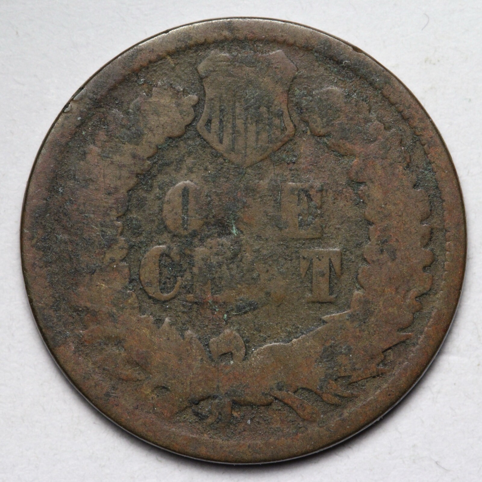 1867 Indian Head Cent Penny GOOD E137 XEE