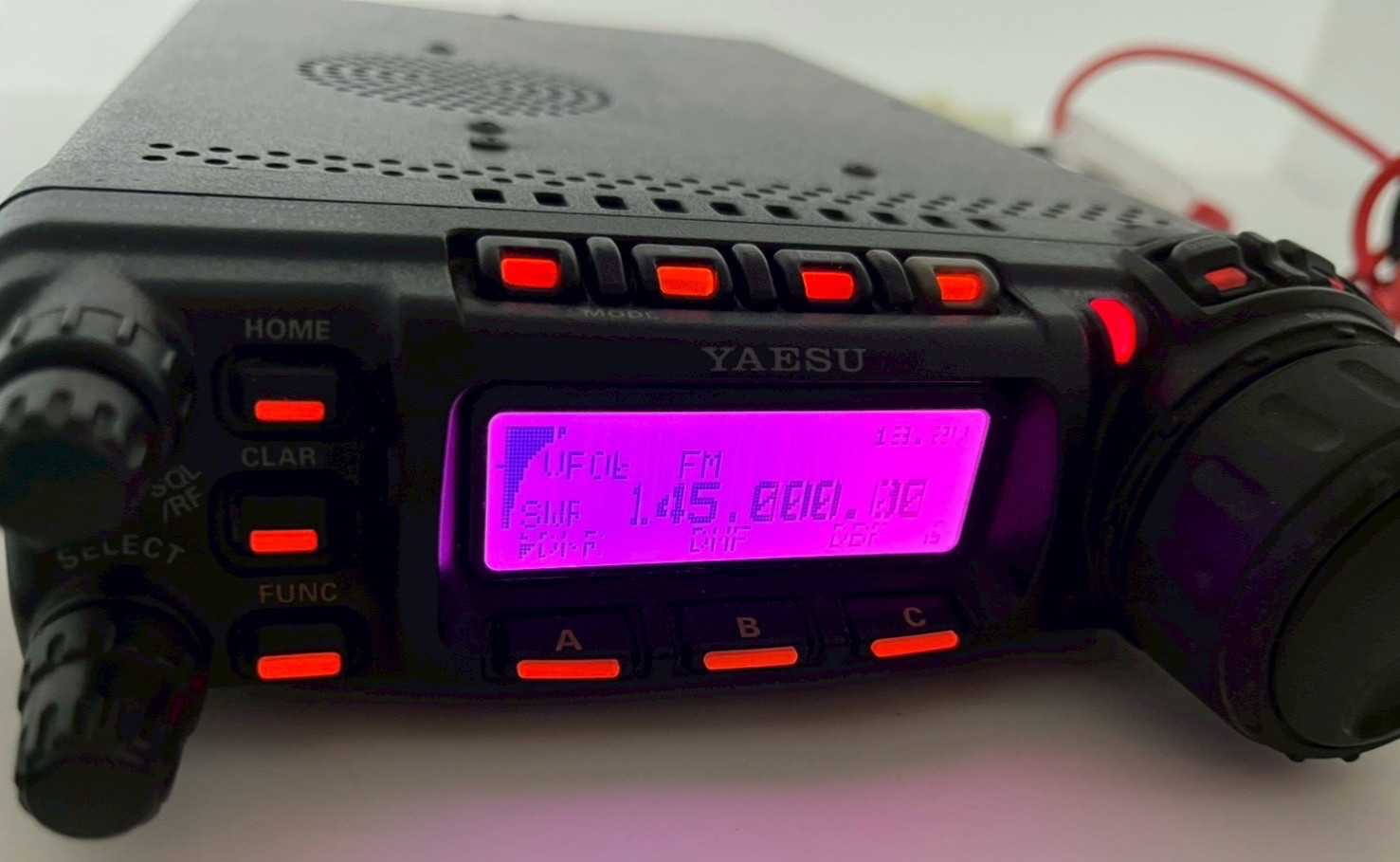 YAESU FT-857DM HF/5430MHz All Mode Transceiver For Parts or Repair