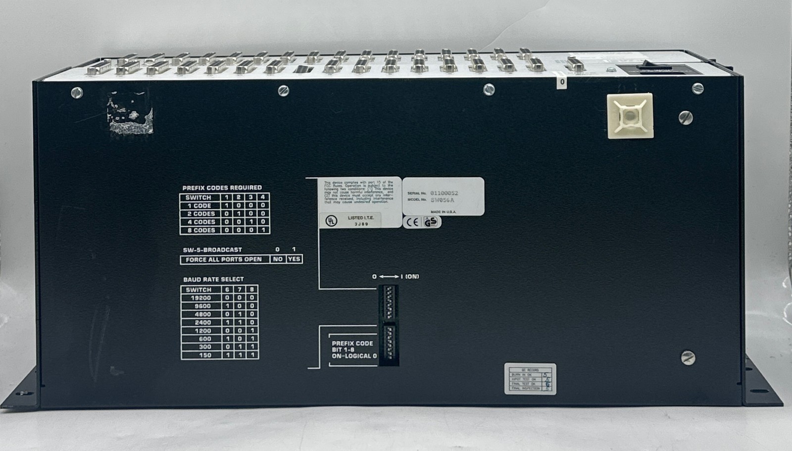 B&B Electronics SW057A Multi-port RS-232 Switch