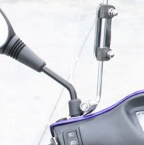 Clear Plastic Acrylic Windshield for Scooter - 3 Millimeters - Includes Mounting