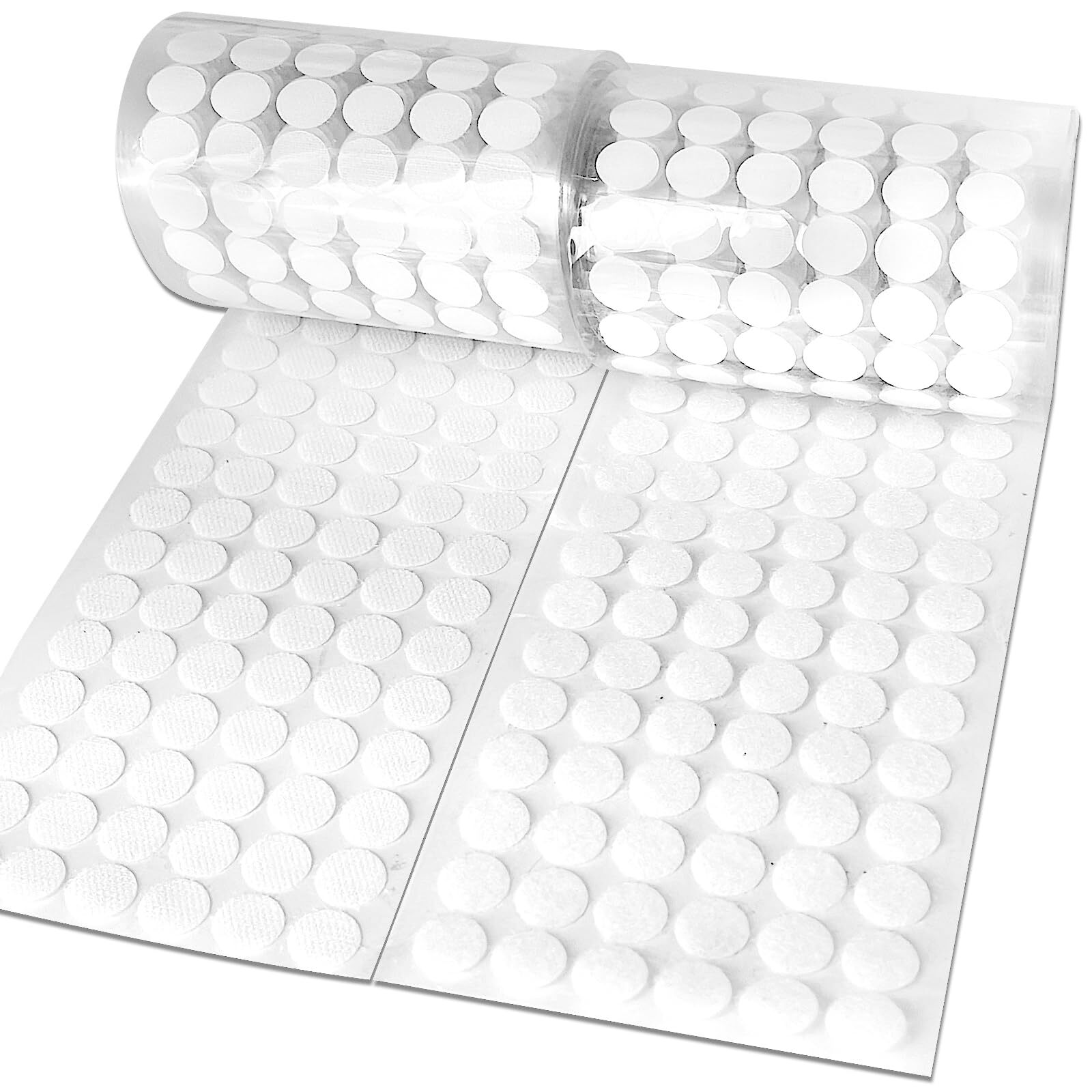 Self Adhesive Dots,0.39",0.59",0.78",0.98" Diameter Strong Sticky Round Nylon