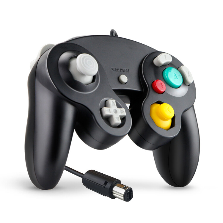 2 Pack Wired NGC Controller Gamepad for Nintendo GameCube GC & Wii U Console USA