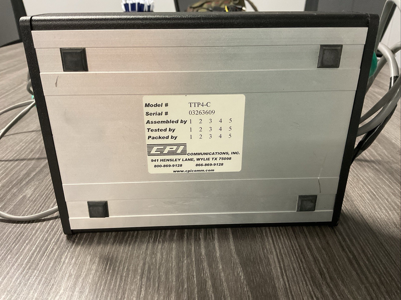 CPI TTP4-C Tone Decoder
