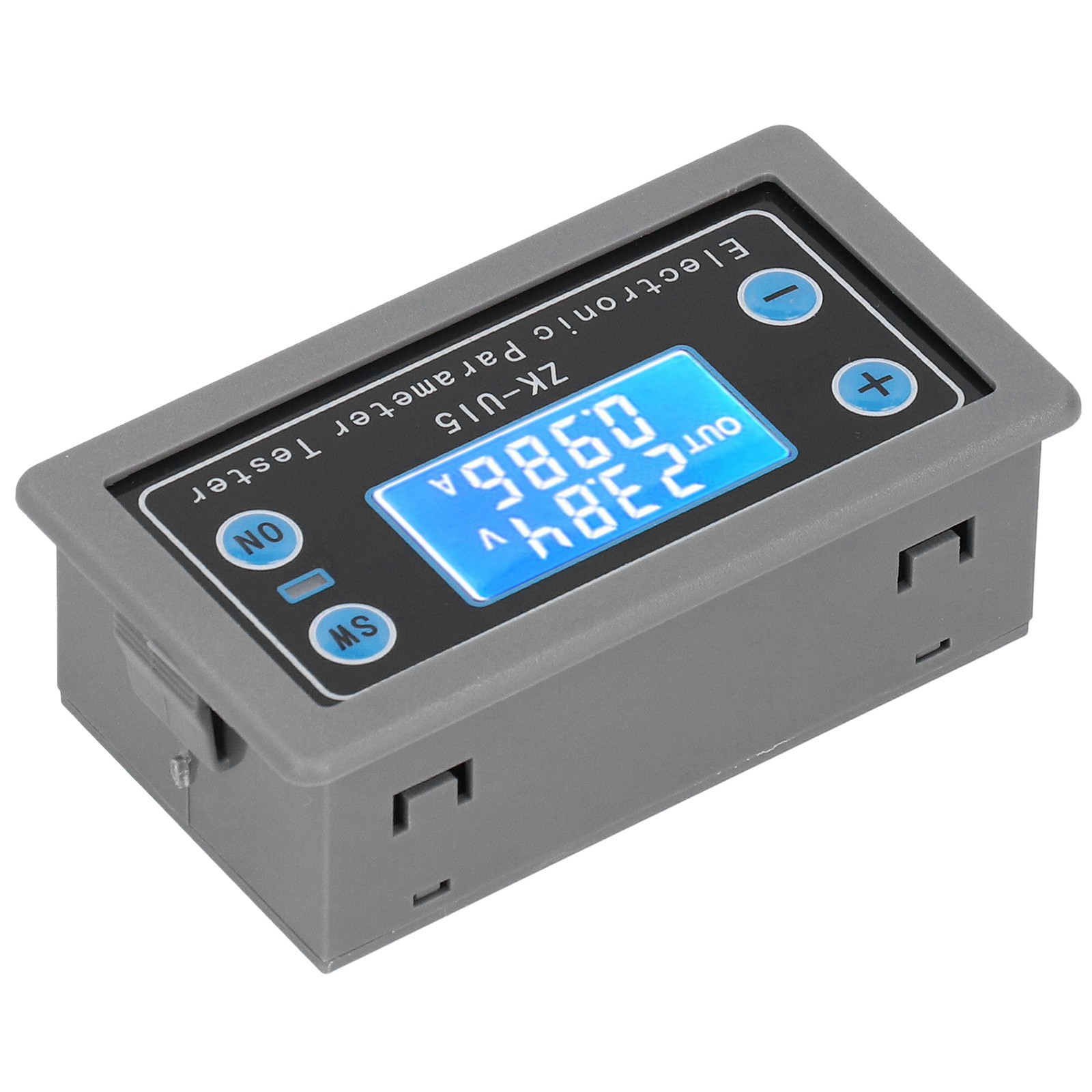 ZKU15 Voltage Current Testing Meter LCD Digital Display Volt Ammeter CS