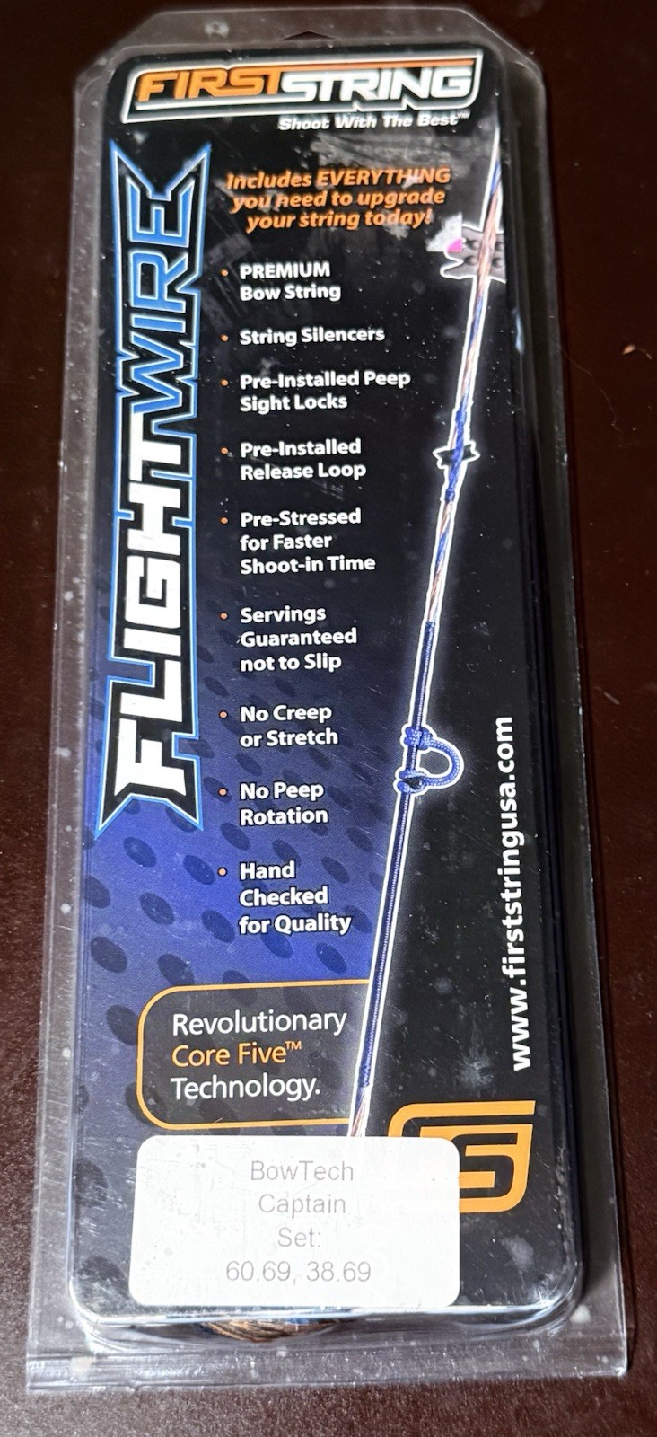 First String Flightwire Bow String BowTech Captain Set 60.69  38.69 Archery