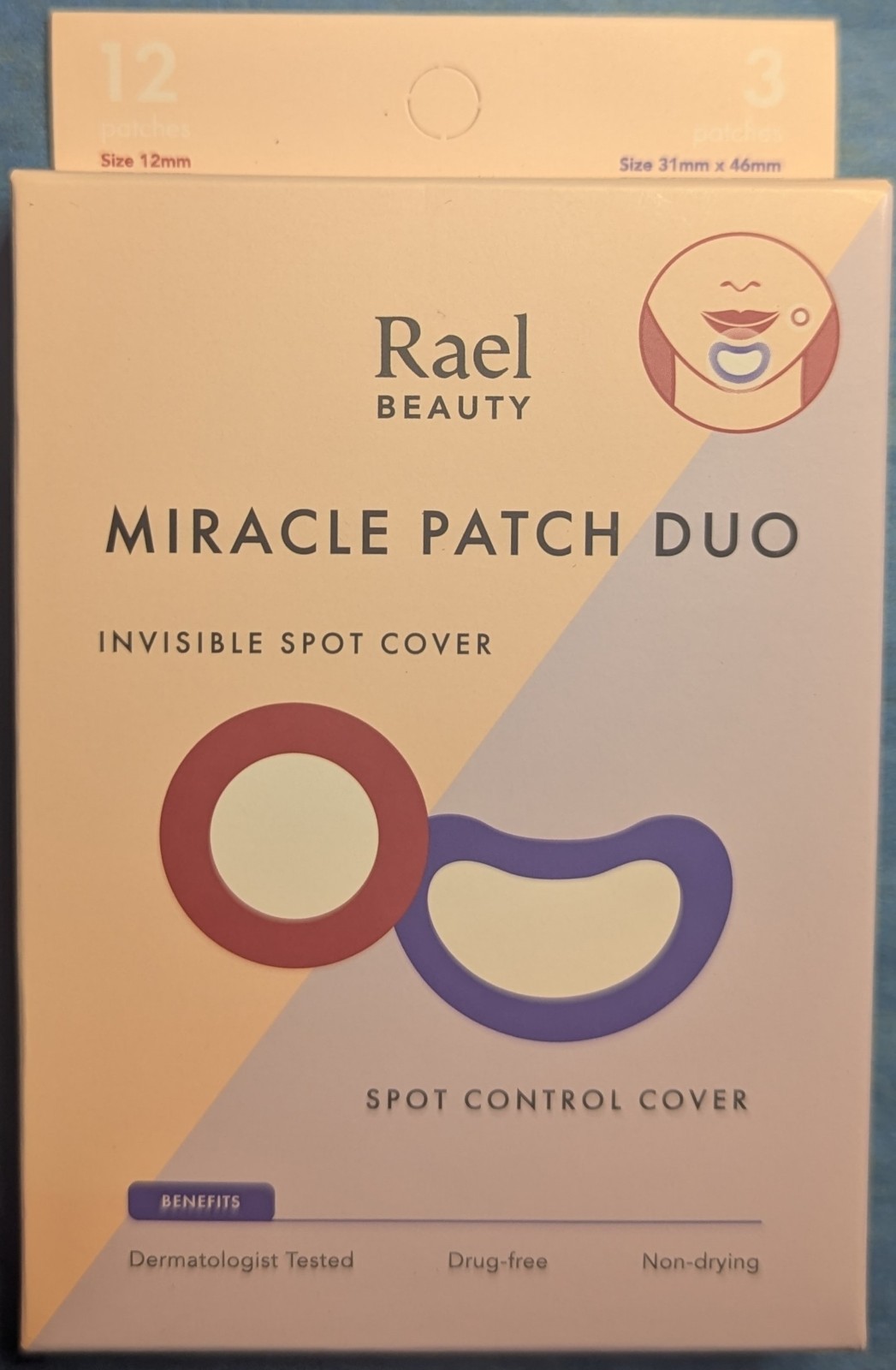 Rael Beauty Miracle Patch Duo Invisible Spot Cover & Spot Control Cover New