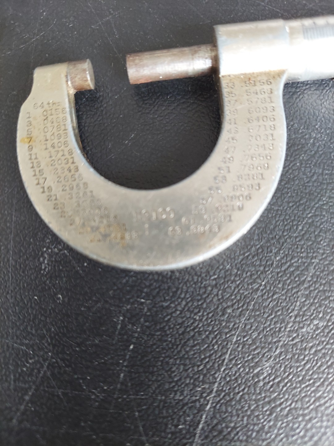 VINTAGE 0-1" STAR TOOLS MICROMETER, USA