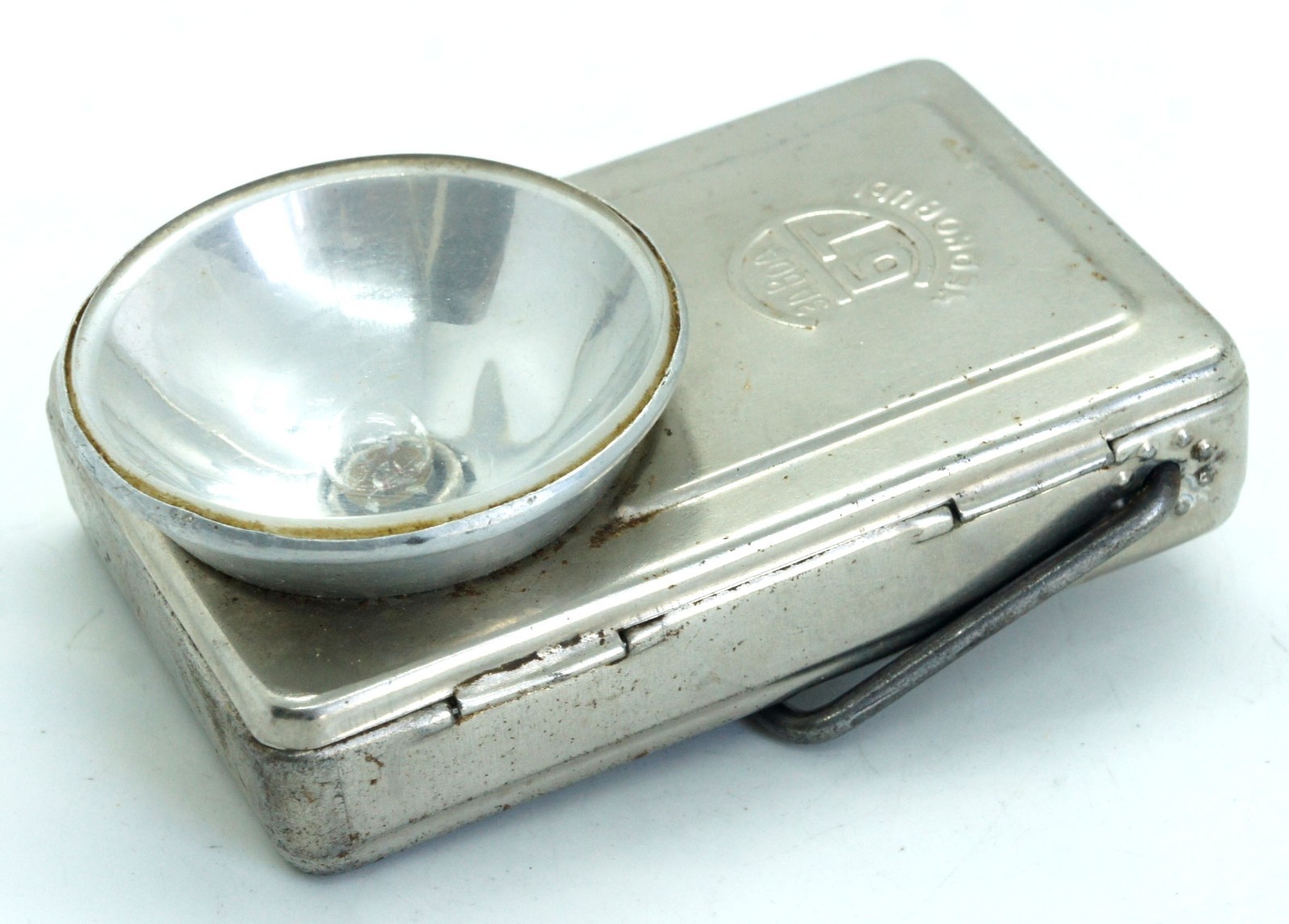Vintage Soviet USSR WALL POCKET LIGHT FLASHLIGHT MADE VITEBSK BELARUS
