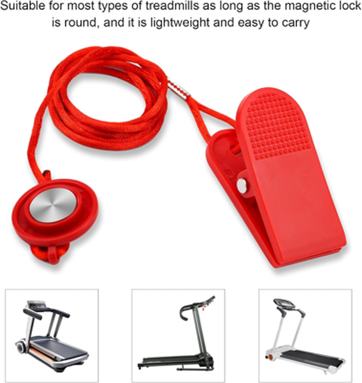 Universal Treadmill Safety Magnet Key Magnetic Emergency Stop Replacement