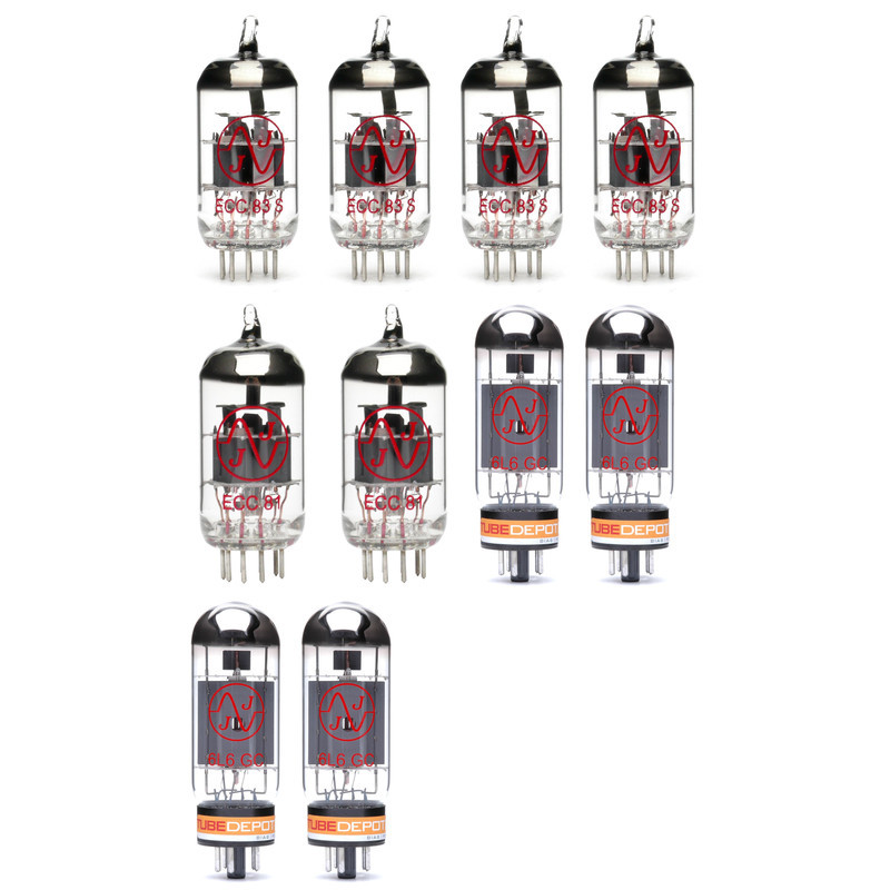Standard Tube Set for Fender 65 Twin Reverb Reissue