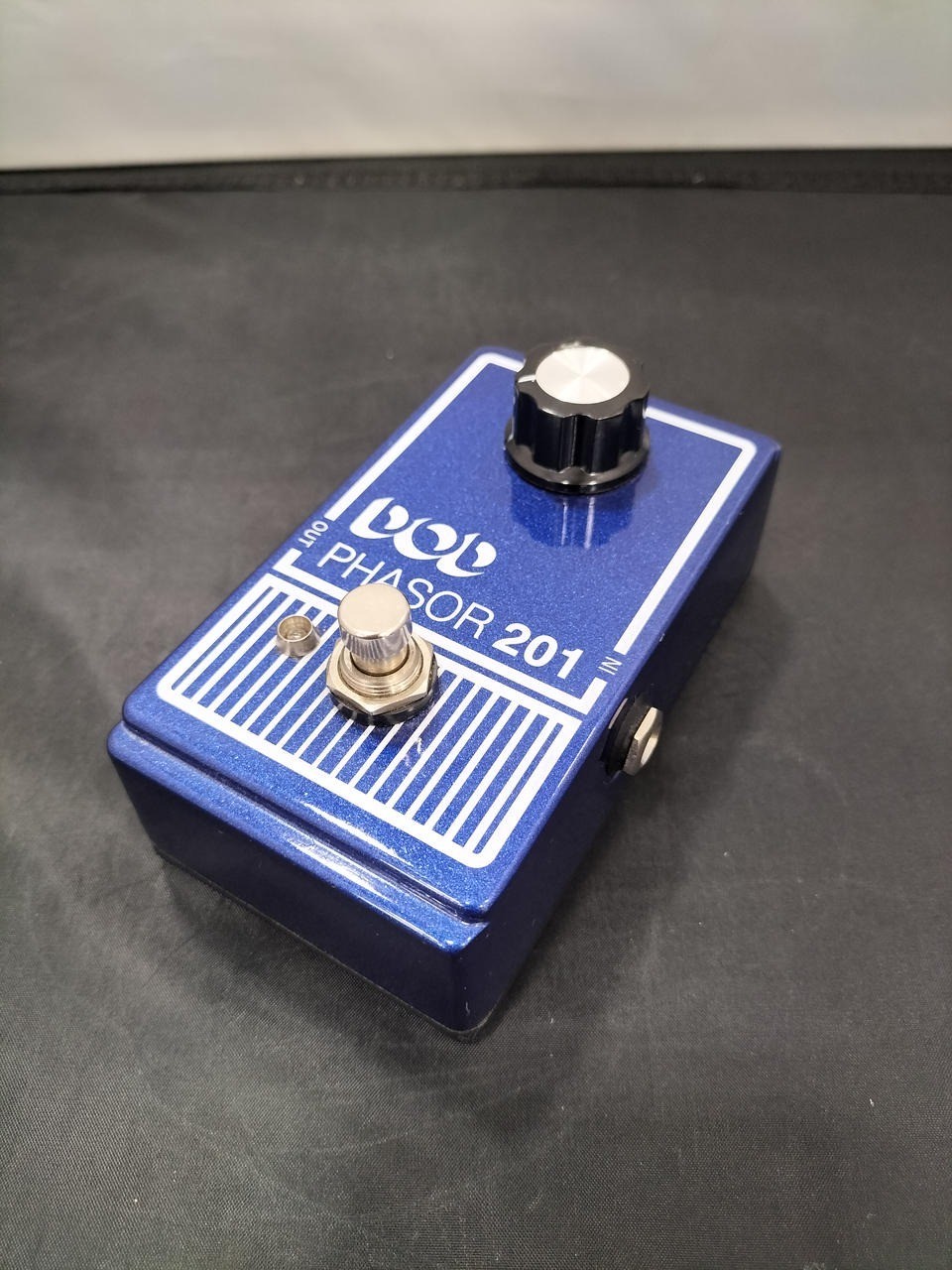 DOD Phasor 201 Reissue Analog Phaser Effects Pedal Blue Boxed Excellent Works