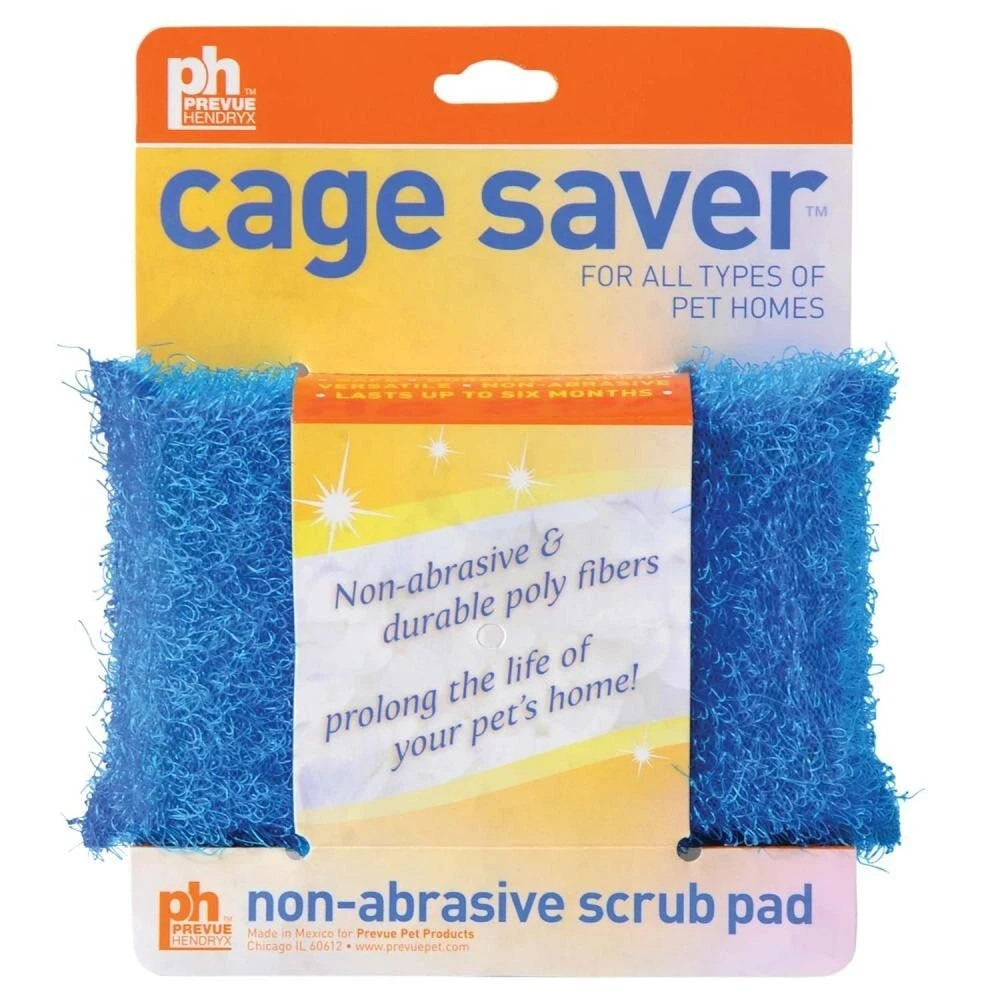 Prevue Hendryx Bird Cage Saver Scrub Pad Non-abrasive Scrubber 109