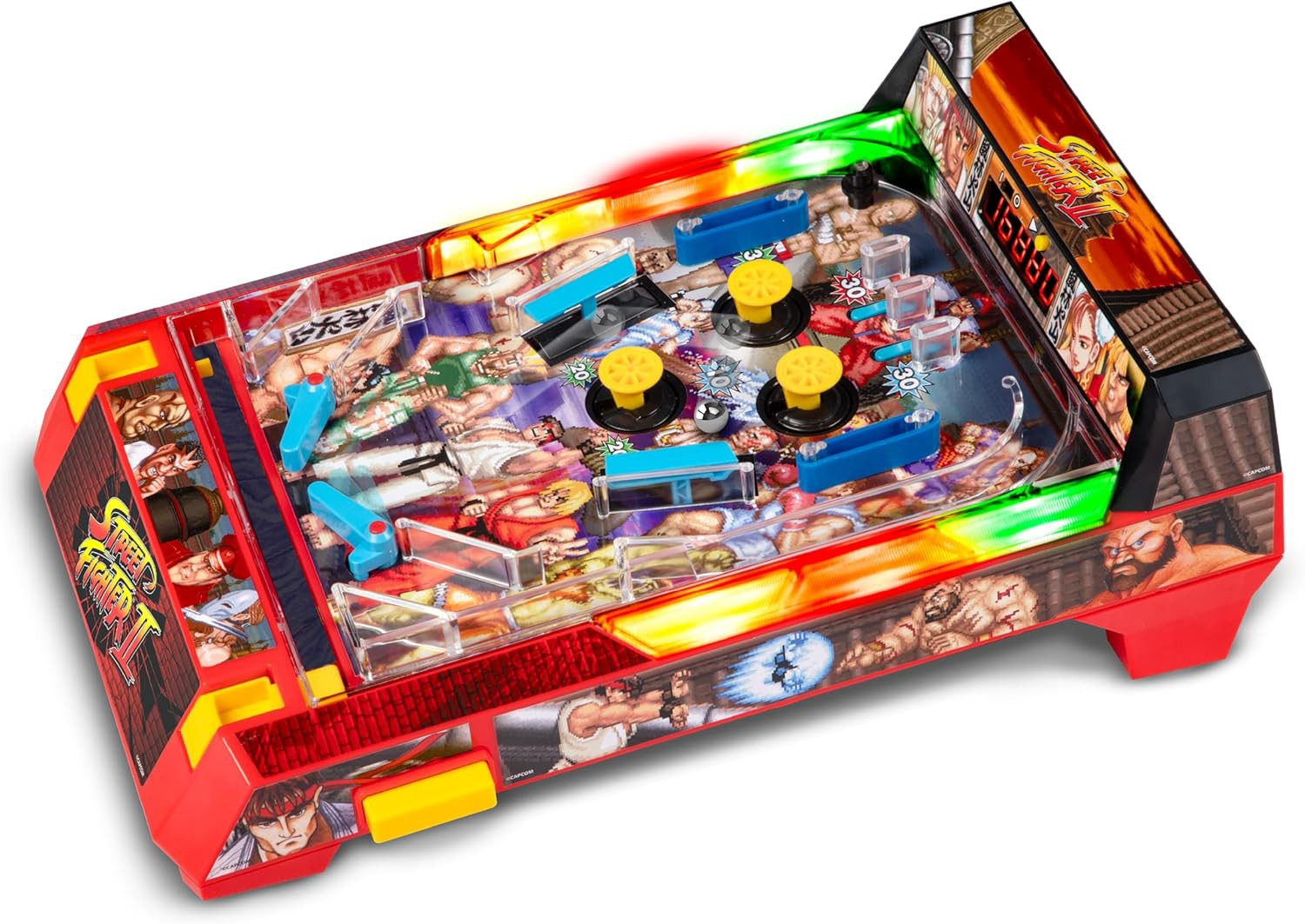 Street Fighter II: Arcade Pinball - Premium Series, Lights & Sounds Iconic Table