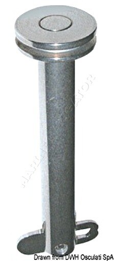 OSCULATI Drop Nose Pin Aisi 316 30 mm Diameter 6 mm A