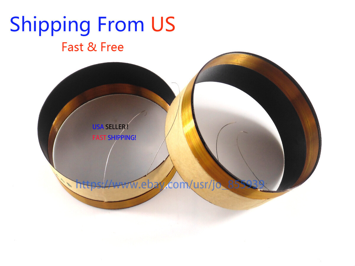2x High Quality Voice coil For B&C 10MD26-8 LOUDSPEAKER 76.2mm 3inch From US