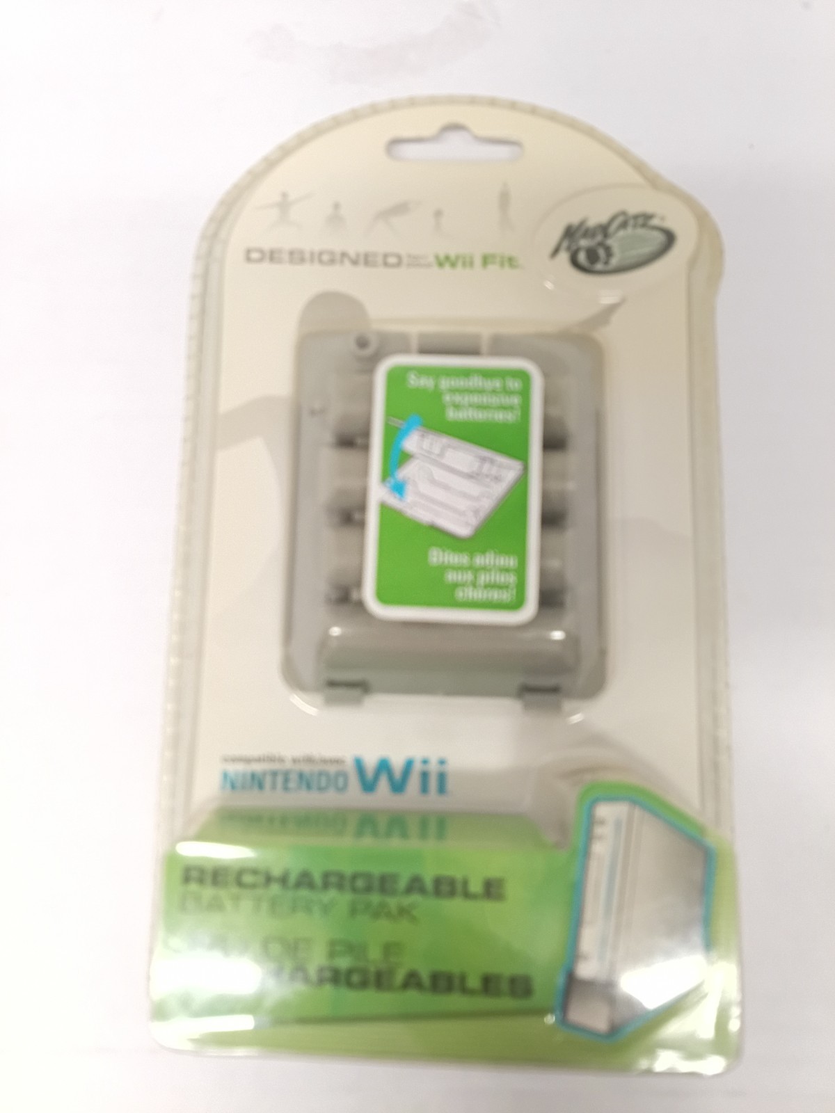 MadCatz Rechargeable Battery Pack for Nintendo Wii Fit Balance Board NEW SEALED